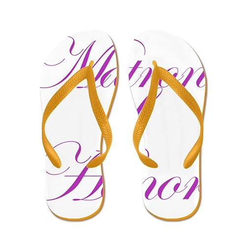 matron of honor flip flops