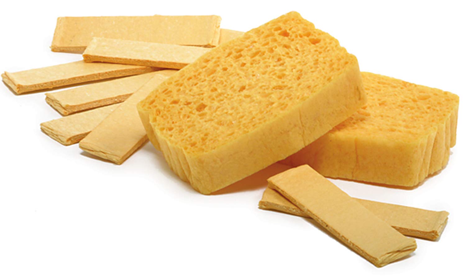 Norpro Pop-Up Sponges-12 Pieces, Sponge, 1-(Pack), Beige