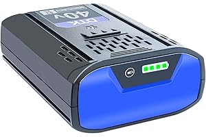 DTK Replacement for Kobalt 40V Battery MAX 6200mAh KPM1040A-03, KM-1640-06, KM 4040-06,Cordless Power Tool Battery