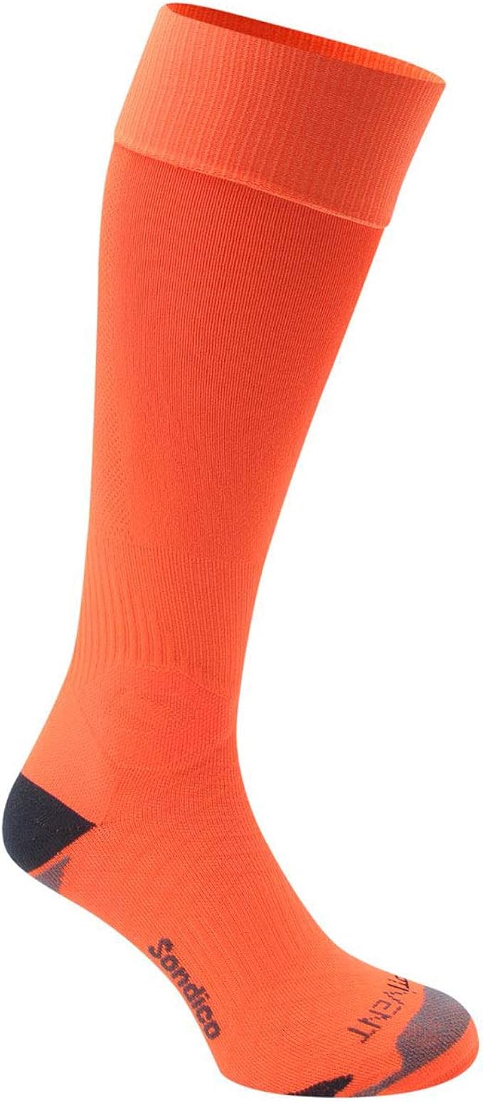 Sondico Kids' Elite Soccer Socks Floresant Orange 2Y7Y