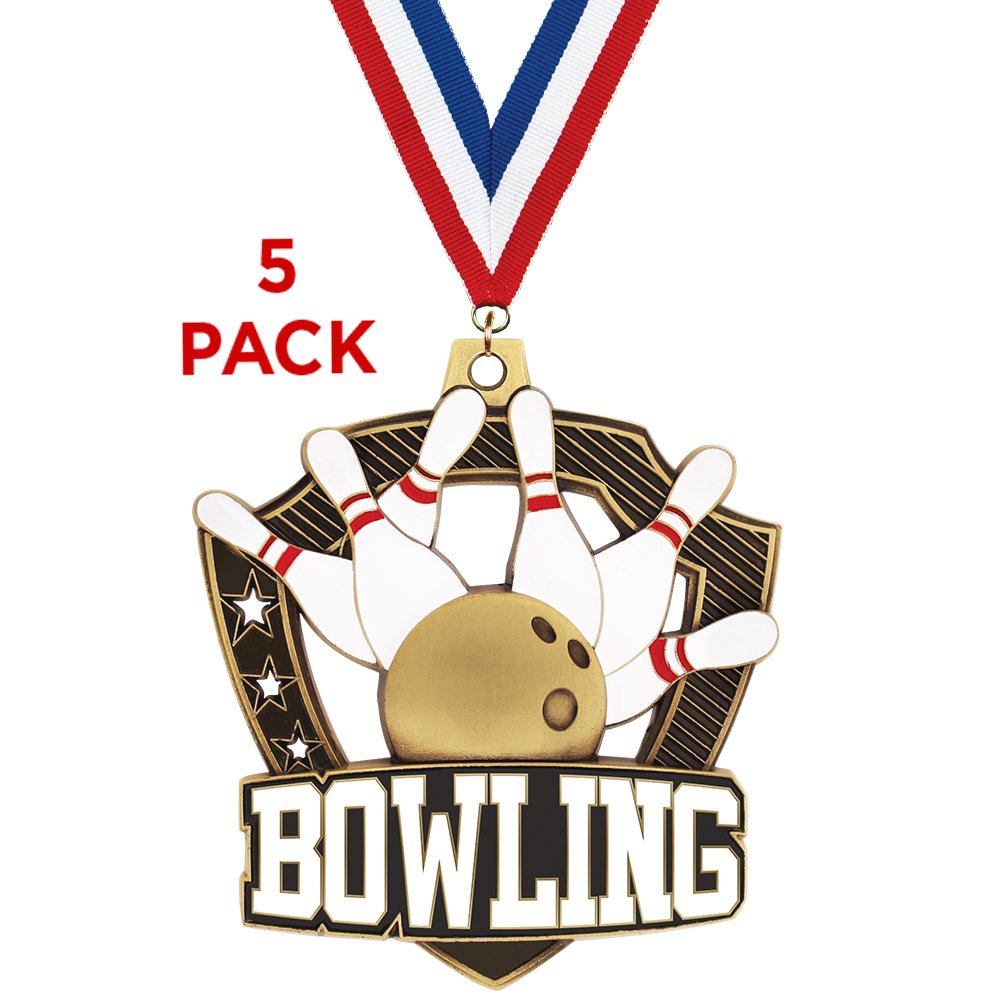 人気激安 5パック Medals Bowling Shieldz 4 1 2 B06xpqf1hb 人気激安 5パック Medals Bowling Shieldz 4 1 2 B06xpqf1hb