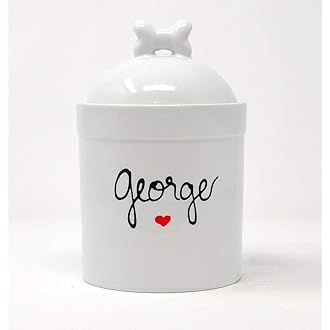 large dog treat container