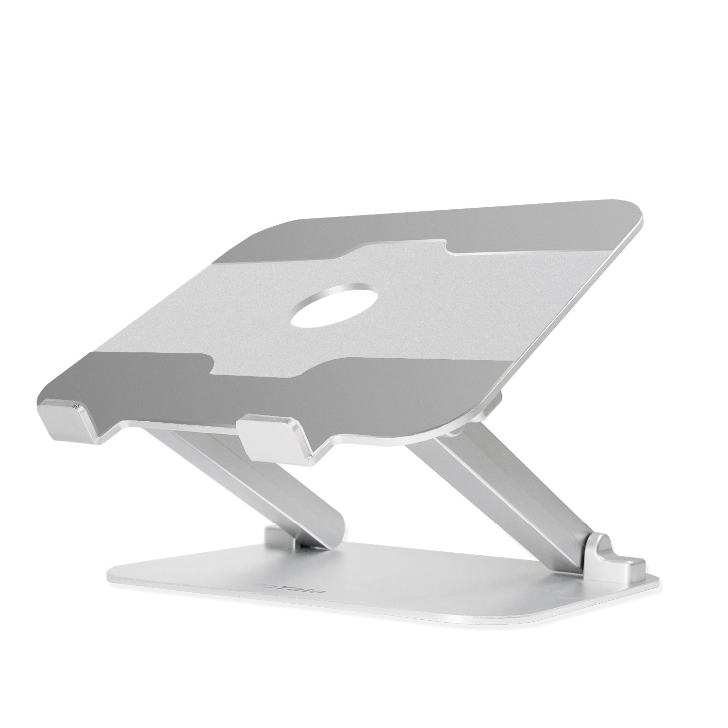 BoYata Laptop Stand, Adjustable MultiAngle Laptop Riser with HeatVent