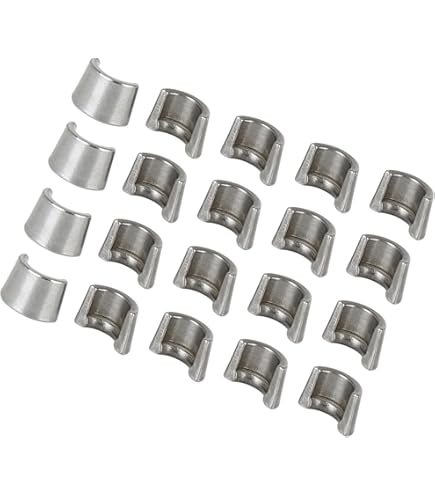 F FIERCE CYCLE 10pcs 8mm Valve Stem Diameter Hardened Valve