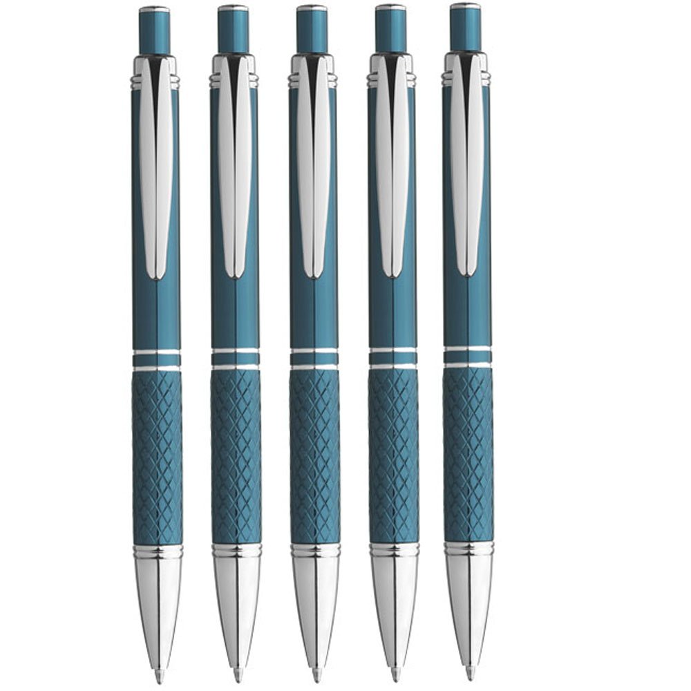 Kugelschreiber Set 5er Aluminium Stift Schreibmittel Schreibger t In kugelschreiber-set-5er-aluminium-stift-schreibmittel-schreibger-t-in