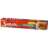 Saran Premium Plastic Wrap, Food Storage, Easy Dispense, 100 Sq Ft Roll