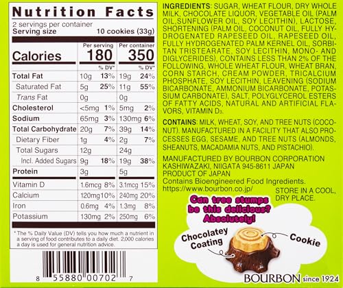 BOURBON CHOCOLATEY TREE STUMP 2.32OZ
