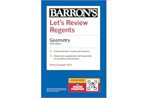 Let's Review Regents: Geometry, Sixth Edition (Barron's New York Regents)