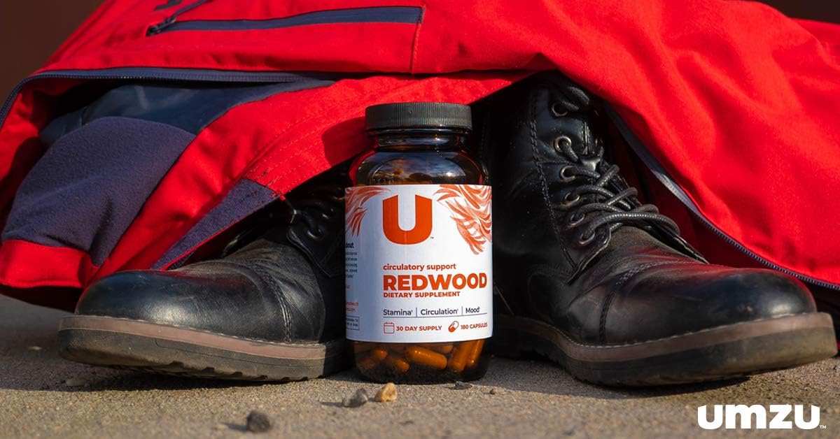 UMZU: Redwood, Nitric Oxide Booster Capsules - 30 Day Supply - N.O. Supplement for Circulatory Support: Health & Personal Care