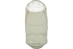 Voksi Explorer Stroller Footmuff, Natural Wool and Down, Universal Fit, Product of Norway