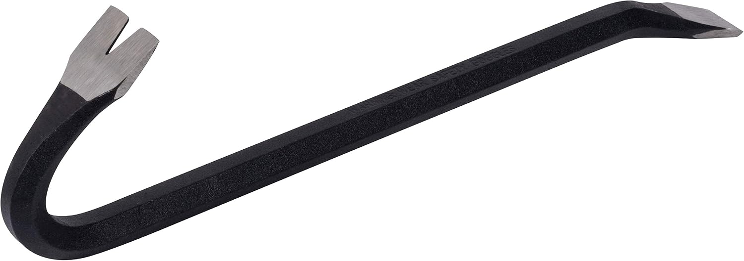 Roughneck Wrecking Bar - 12in (305mm) Drop Forged, Heat Treated & Corrosion Resistant for Demolition Tasks - Image 3