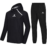 HOTSUIT Sauna Suit for Men Sweat Sauna Jacket Pant Gym Workout Sweat Suits