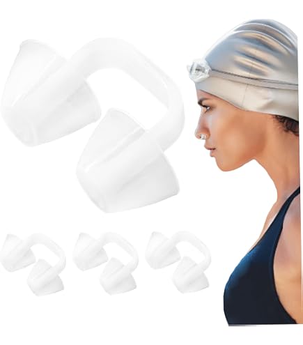 Bouchons De Nez Indolores Pour Natation – Enfants Dès 6 Ans & Adultes – Confort Total Sans Pincement – Baypify