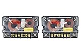 300 Watts 2 Way Crossover - (2 Pack) Passive Car