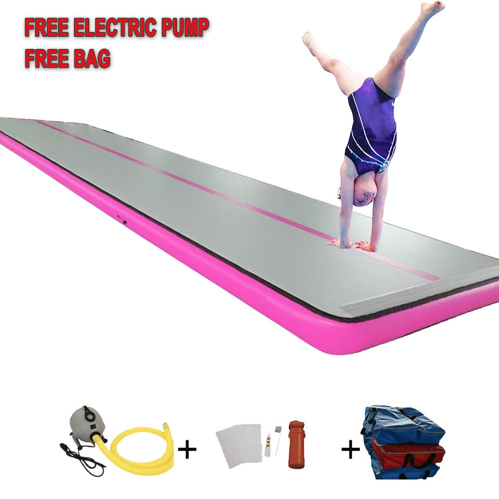 Exercise Mats Sports & Outdoors Sinolodo Inflatable Air Track
