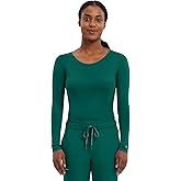 Healing Hands Women's Underscrub Soft Knit Melissa Longsleeve Scrub Tee with Breathable & Easy Care Fabric 5047