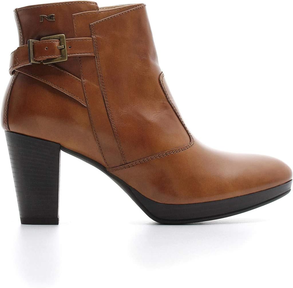 Scarpe e borse Nero Giardini Donna Tronchetto A806302 Nero o Cuoio Scarpe  in Pelle Autunno Inverno 2019 urban-earth.co.uk