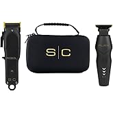 StyleCraft Flex Trimmer and Rebel Clipper Super Set with Tight Guards, Accessories and Travel Case