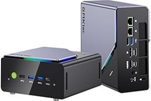 GMKtec K12 Gaming Mini PC Oculink AMD Ryzen 7 H 255 (Upgraded 8745HS) 32GB DDR5 RAM 1TB SSD, Desktop Computer Radeon 780M Gra