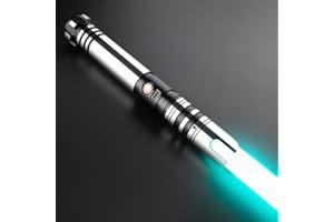 ARTSABERS Pro Dueling Lightsaber | Heavy-Duty Light Saber | FX Sword Aluminum Hilt Heavy-Duty Duel Blade | Motion Swing Rechargable Toy for Adults & Kids | 11 RBG Colors 9 Custom Sounds