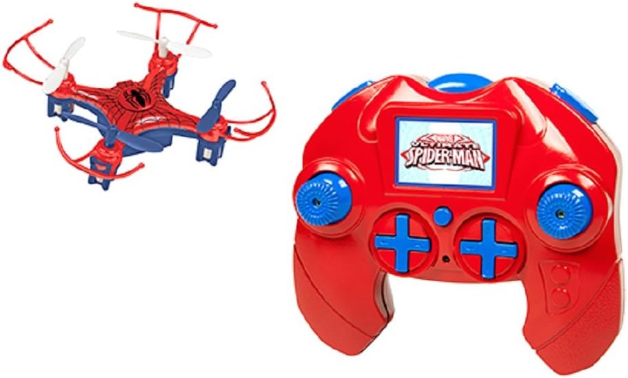 World Tech Toys 2.4Ghz Marvel - Spider-Man - Micro Drone 4.5 Channel RC Quadcopter