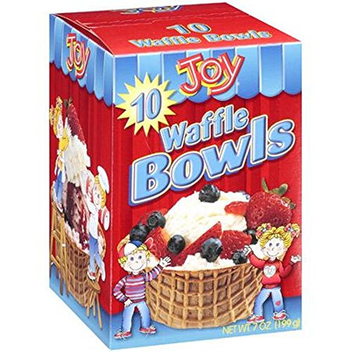Joy Ice Cream Waffle Bowls ~ 10 count
