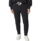 LABEL Go-to Jogger for Women - Cotton-Spandex Blend Fabric - Cotton Herringbone Drawstring - Relaxed Fit