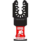 Diablo Amped Demo Demon Universal Fit Carbide Oscillating Blade - 3-Pack | For General Purpose Cuts - 1-1/4" Cutting Width, 1-1/2" Depth - DOU125CGP3