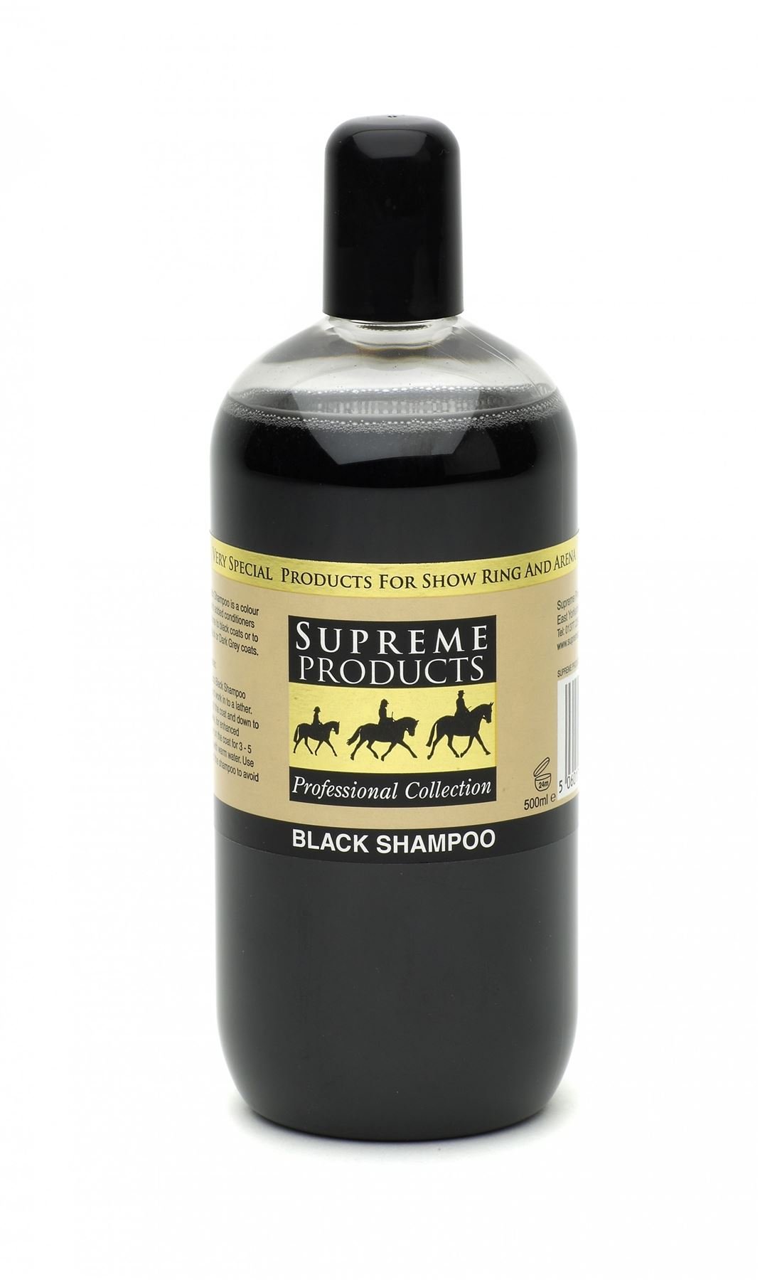 Supreme Products Black Shampoo, 500ml, One Size