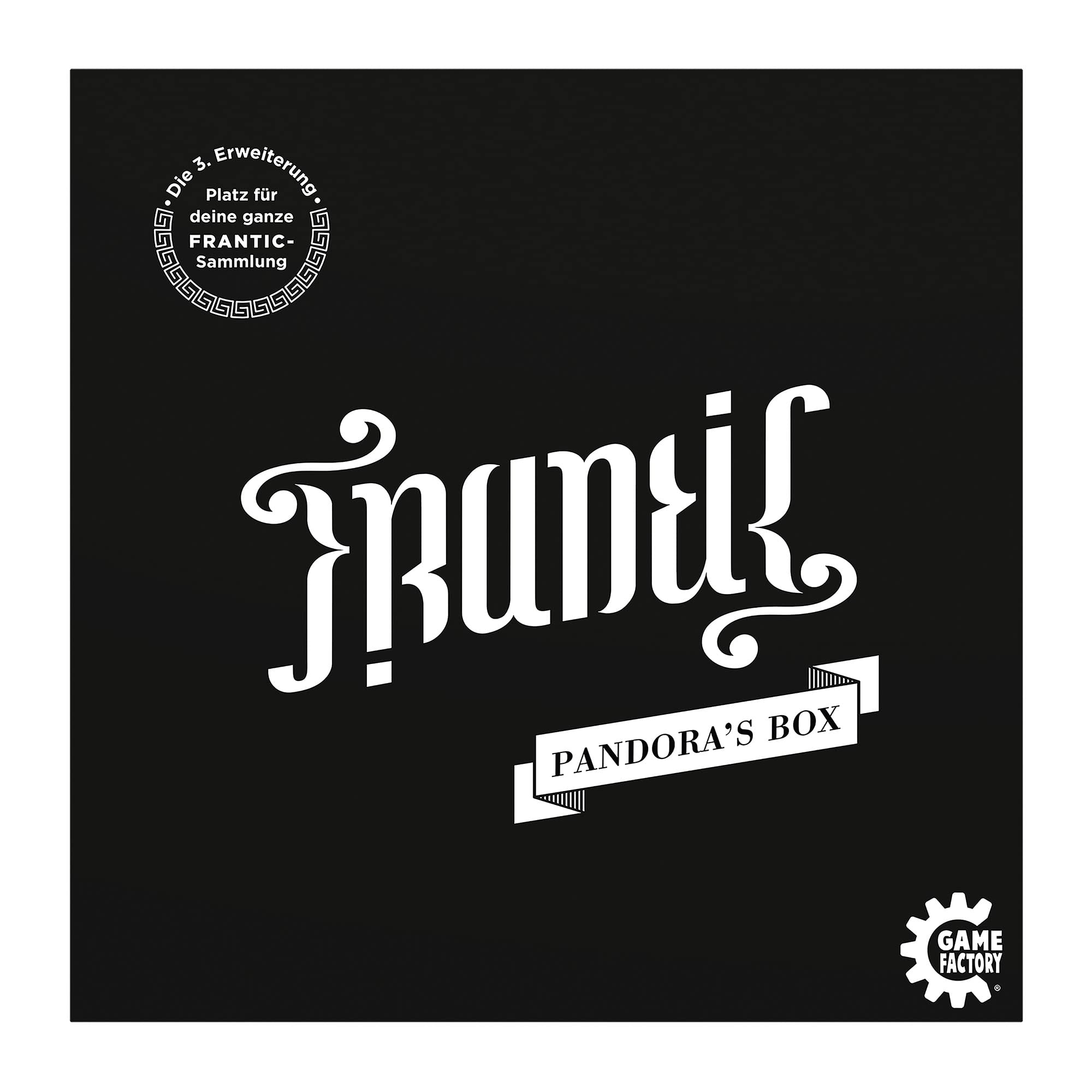 Game Factory 646293 Frantic, Pandora's Box, dritte Erweiterung in praktischer Sammelbox, Kartenspiel, Spielerweiterung 7