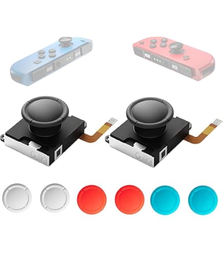 Amazon.com: ElecGear 2X Hall Joystick Replacement for Switch Joy