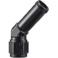 EVIL ENERGY 10AN Female to 3/4" Barb Hose Fitting 45 Degree Swivel