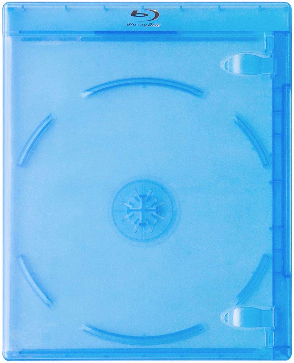 Blu-Ray Disc Cases - 11mm Spine - (10 Pack) - replacement standard blu ray disc storage case