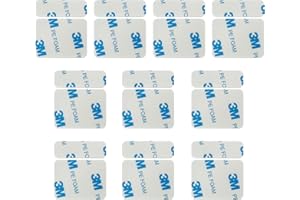 Luxify Replacement Adhesive Pads for SimpliSafe Entry Sensor 10PCS, Pre-Cut Double Sided Tape Compatible with SimpliSafe Door Sensor, Easy Installation & Strong Hold