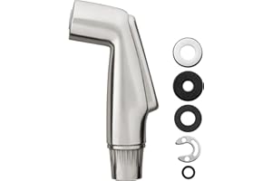 Sink Sprayer Replacement, Universal Kitchen sink Sprayer,Houtingmaan Sink Sprayer Head, Brushed Nickel