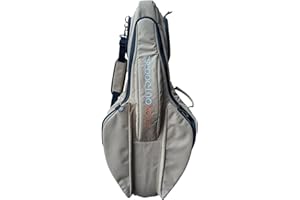 Velox Outdoors Soft Crossbow Case with Sling Strap, Soft Shell Padded Archery Gear Bag for Outdoors, Water Resistant Narrow Archery Bow Carrier Bag with 4 Spacious Storage Pockets, 36 x 19 Inch