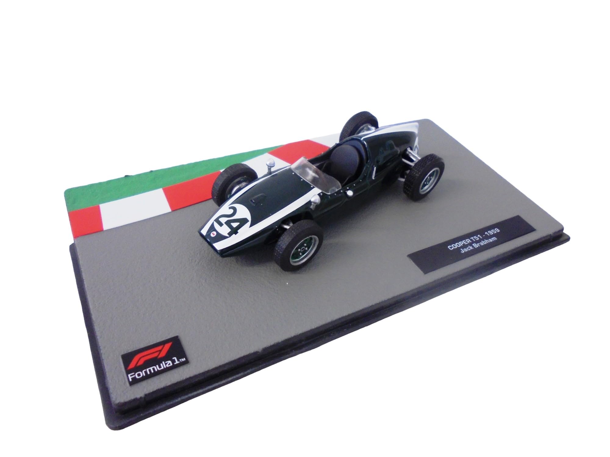 OPO 10 - Formula 1 1/43 miniature car compatible with COOPER T51 Jack Brabham 1959 - FD228