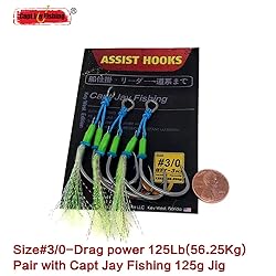 Assist Hooks Jigging Slow Fast Jigs Fishing jigs