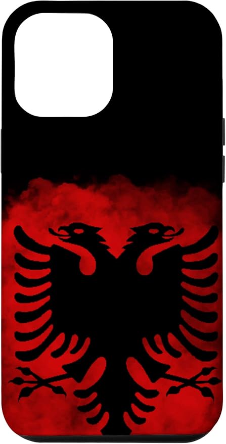 iphone 12 pro max albanian flag albania kosovo albanian eagle shqiperia case