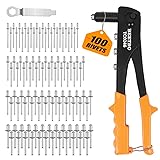 BEETRO Heavy Duty Hand Riveter, Rivet