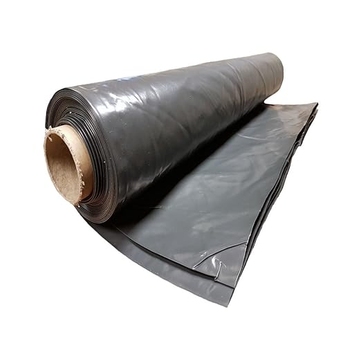 Heavy Duty Polythene Plastic sheeting 4M wide rolls 300MU/1200 Gauge 0