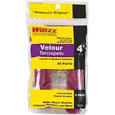 Whizz Velour 1/2 in. x 4 in. W Mini Paint Roller Cover For Smooth to Medium 2 pk