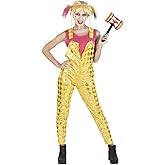 Orion Costumes Harley Quinn Adult Costume | Crop Top & Jumpsuit Costume Set | X-Small