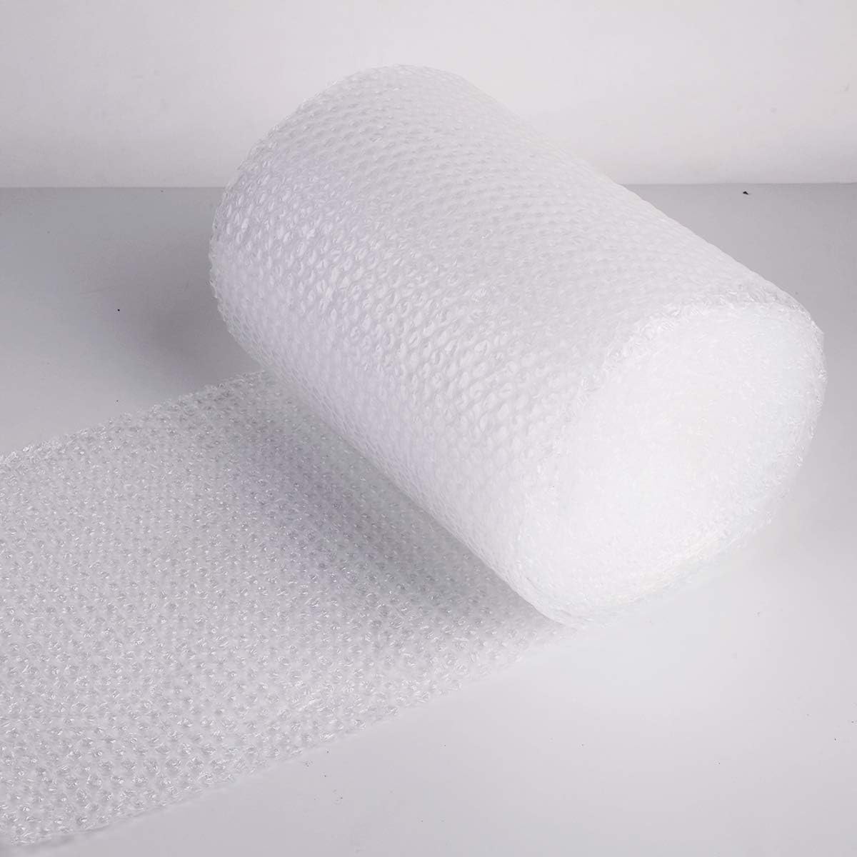 TeiKis 1-Pack (12 in x 36 ft) Bubble Cushioning Wrap Roll Perforated 3/16 inch for Moving Shipping Packing Supplies with 10 Fragile Stickers : Office Products