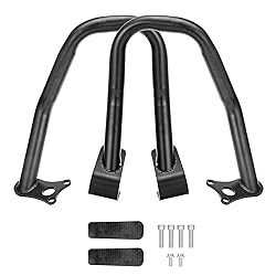 WeiSen Gloss Black Engine Guard Protector Highway