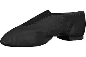 BLOCH Dance Jazz Women Shoe's Super Leather with Strong Elastic Slip On, High Durability, Neoprene Stretch Satin, Dancing Shoe
