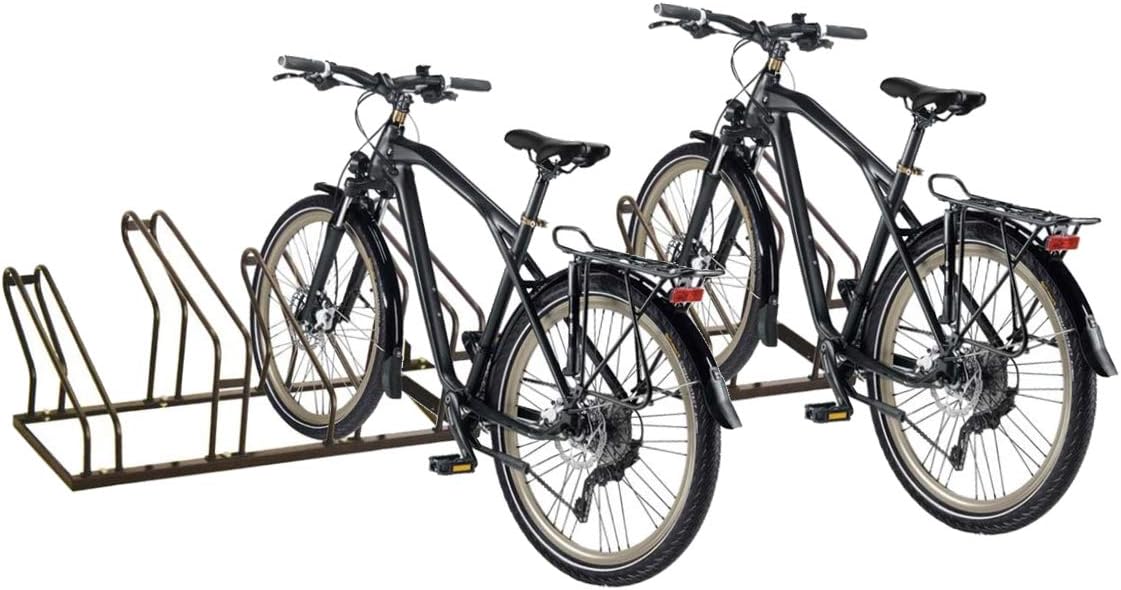 2 bike floor stand rack