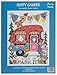 M & R Technologies Happy Camper Counted Cross Stitch Kit, multi-colored
