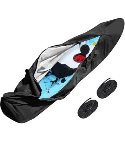 Housse De Protection Kayak Imperméable Oxford Avec Fermeture Éclair - Différentes Tailles