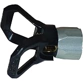 Bedford 33-7002 Reversible Spray Tip, Replaces Graco and Titan | Hand-Tight Reversible Tip Guard; 11/16"-F; Replacement Part for Graco and Titan